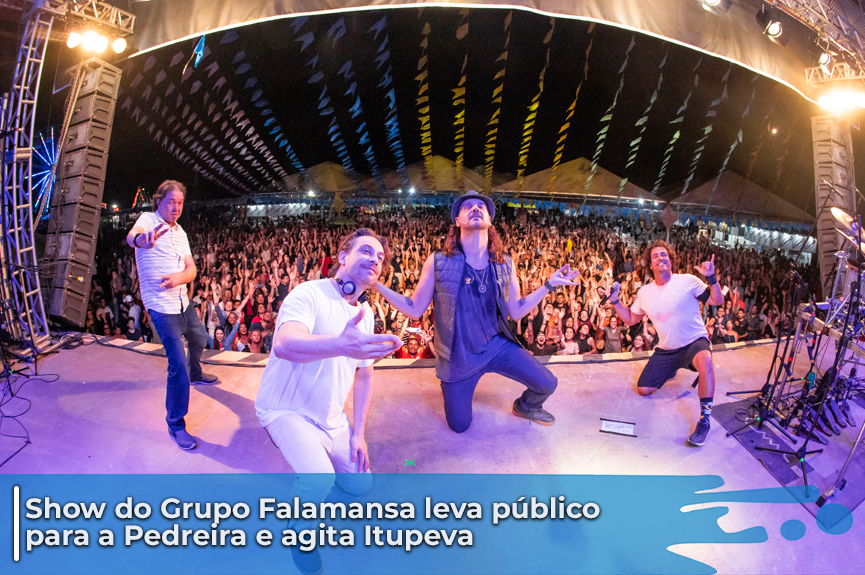 Sucessos do Grupo Falamansa embalam público na 3ª Festa Nordestina de Itupeva 
