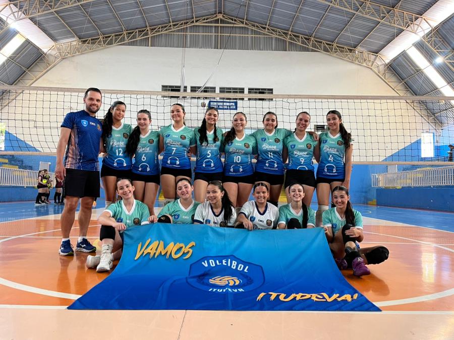 Fim de semana movimentado com seis partidas de vôlei feminino em Itupeva
