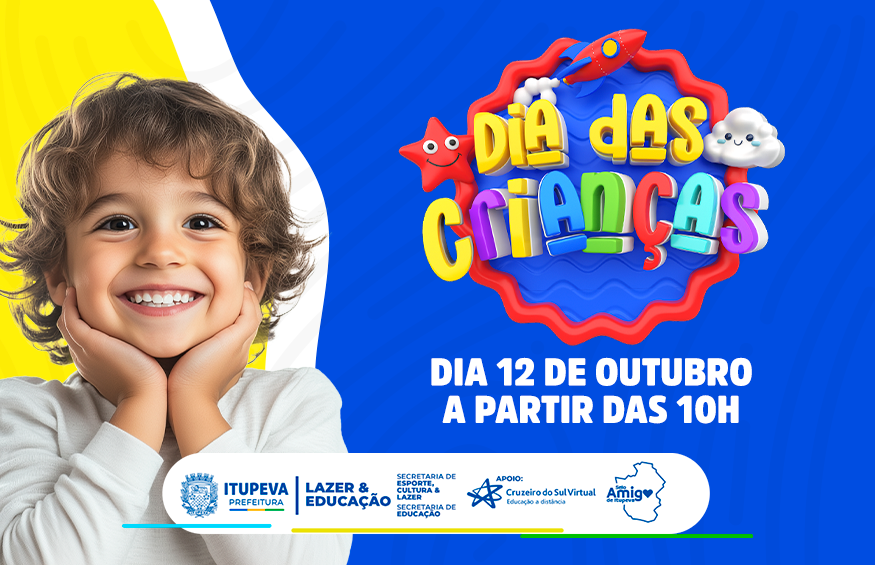 Festa das Crianças no dia 12 terá piscina com horário estendido, brincadeiras e atividades