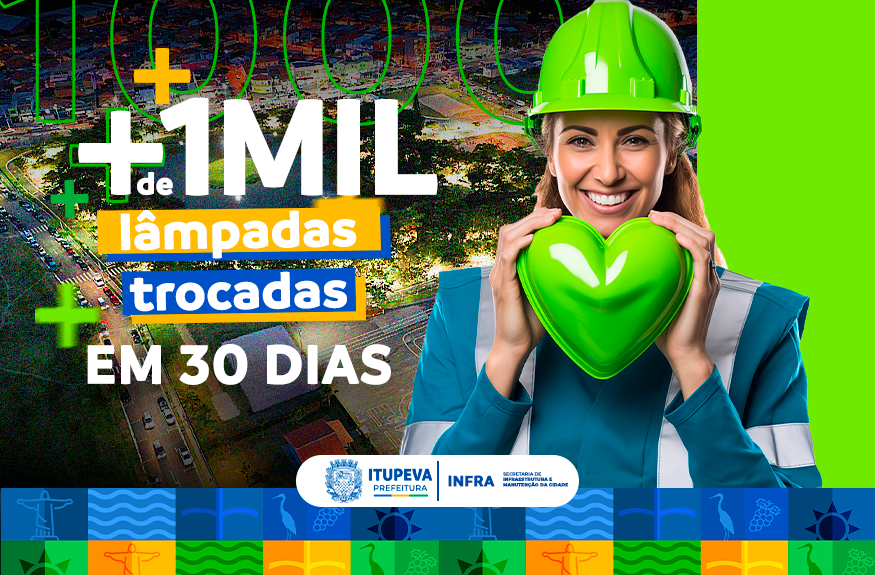 Prefeitura atendeu mais de 1.000 solicitações de reparos na iluminação pública neste ano
