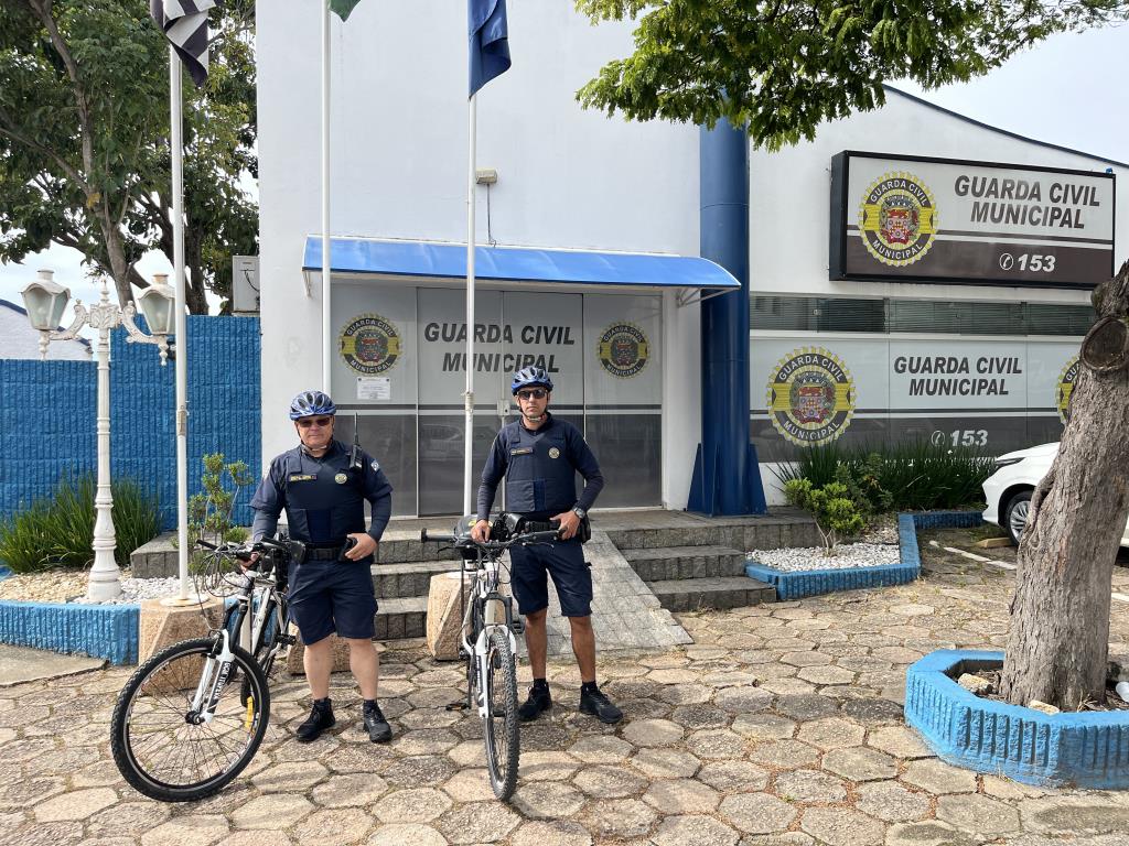 Depois de retomar patrulhamento a pé, GCM volta a atuar com bicicletas