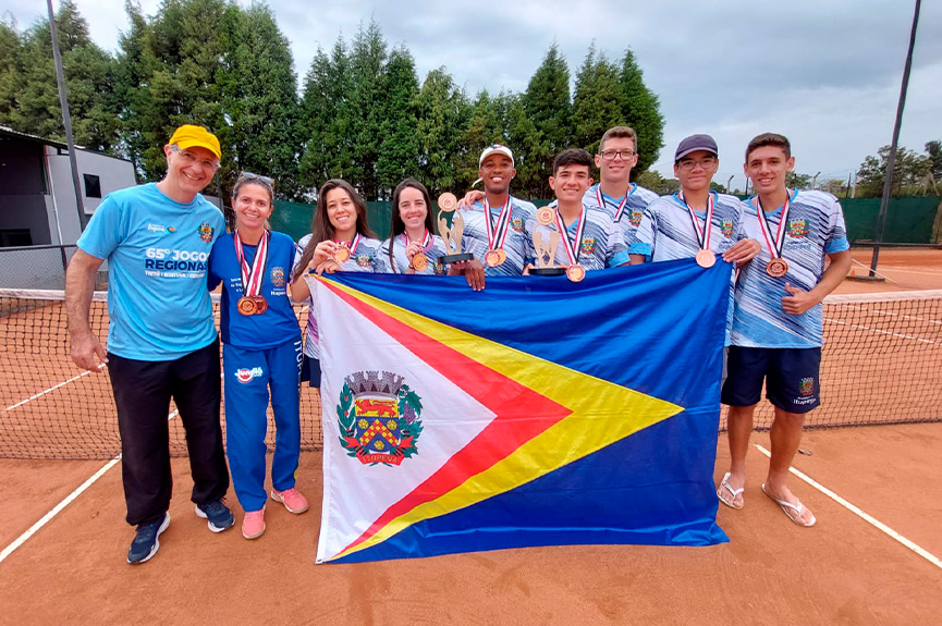 Jogos Regionais: Tênis feminino conquista o bronze em Sorocaba