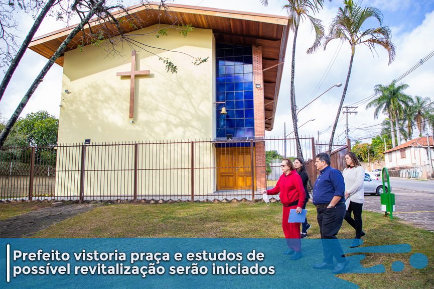 Prefeitura iniciará estudos para possível revitalização de praça no bairro da Chave