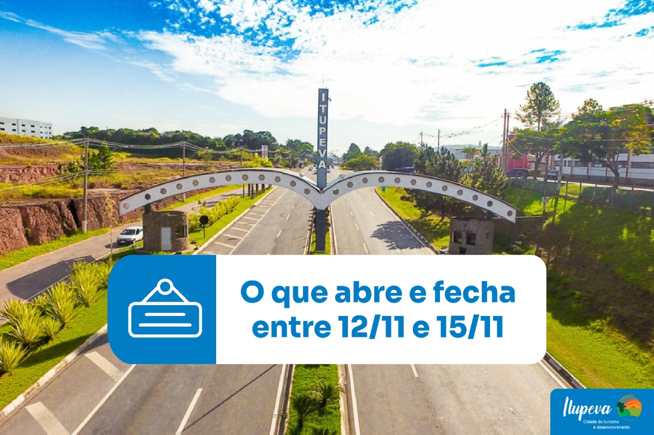 Serviços públicos terão horário diferenciado de funcionamento na segunda (14) e terça (15)