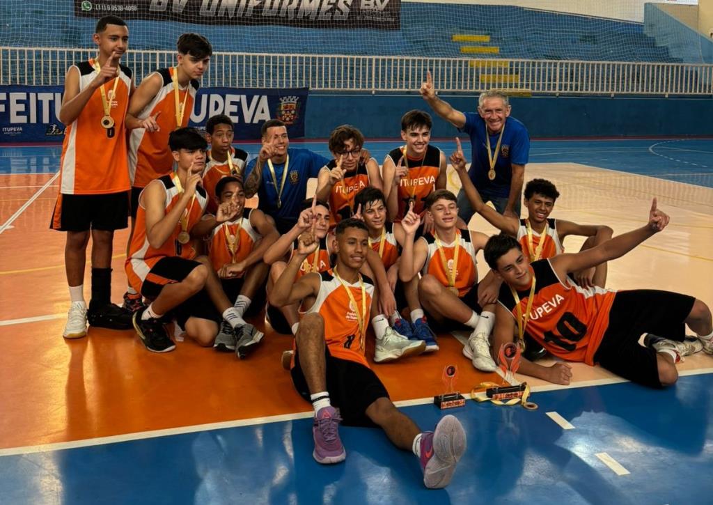 Itupeva conquista título da Série Bronze da Liga Metropolitana de Basquete Sub-14