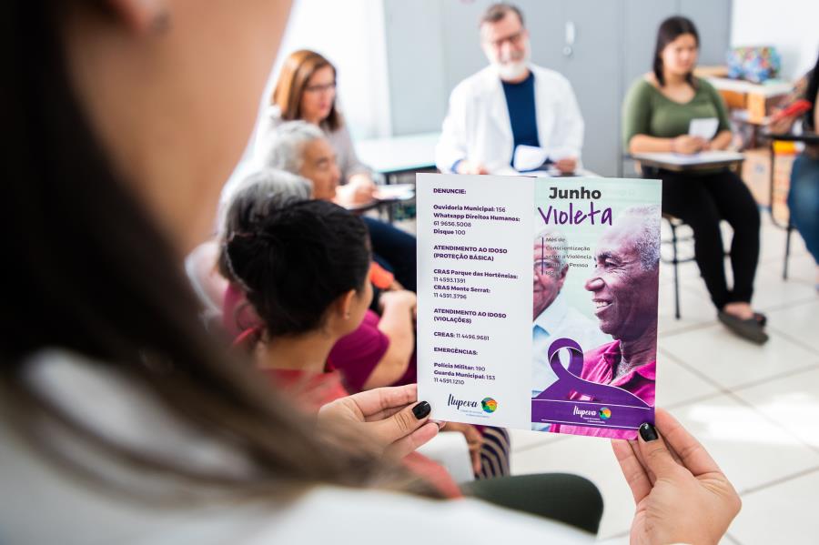 Campanha 'Junho Violeta': Itupeva promove ações de conscientização e combate à violência contra idosos