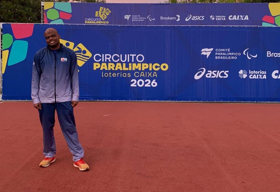 Atleta do PEPT representa Itupeva em etapa nacional do Circuito Paralímpico Loterias Caixa