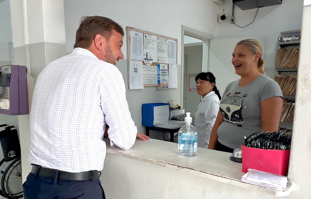 Prefeito visita unidades de saúde para ouvir demandas e reforça compromisso com a Saúde Básica em Itupeva