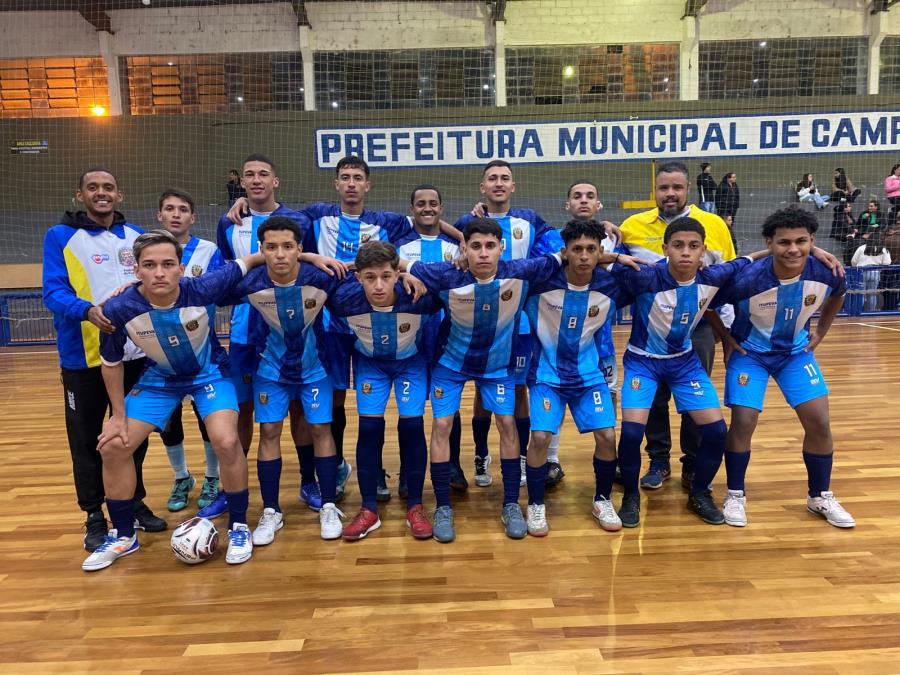Sub-18 vence e está na semifinal da Copa Metropolitana de Futsal