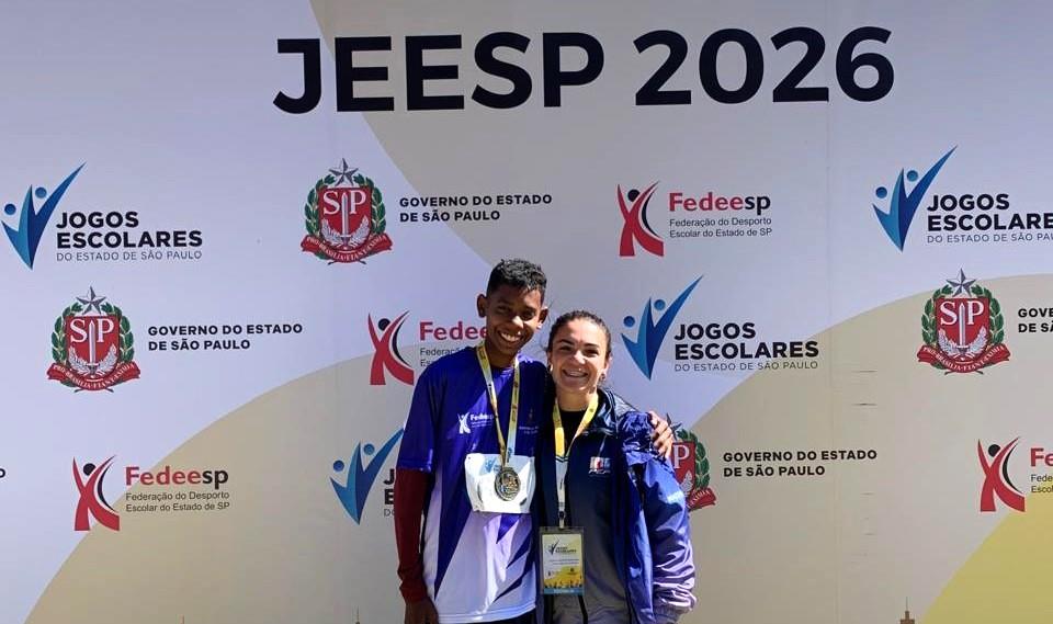 Atleta de Itupeva participa pela primeira vez dos Jogos Escolares do Estado de São Paulo