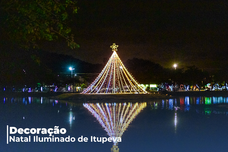 Itupeva ganha luzes, brilho e cores; decoração natalina chama atenção dos visitantes