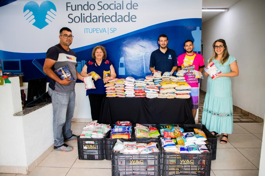 Fundo Social de Solidariedade recebe doações de leite e alimentos