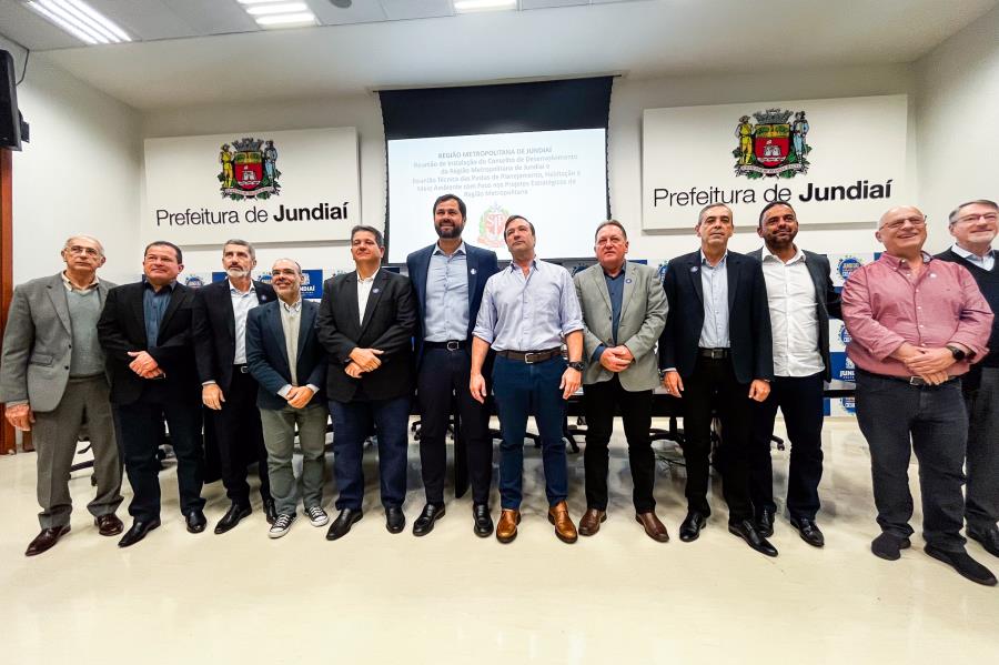 Reunião define presidência do Conselho de Desenvolvimento da Região Metropolitana de Jundiaí
