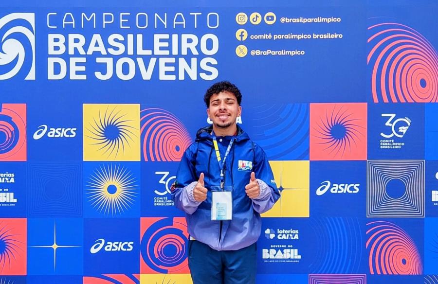 Atleta do PEPT de Itupeva conquista medalhas no Campeonato Brasileiro de Jovens