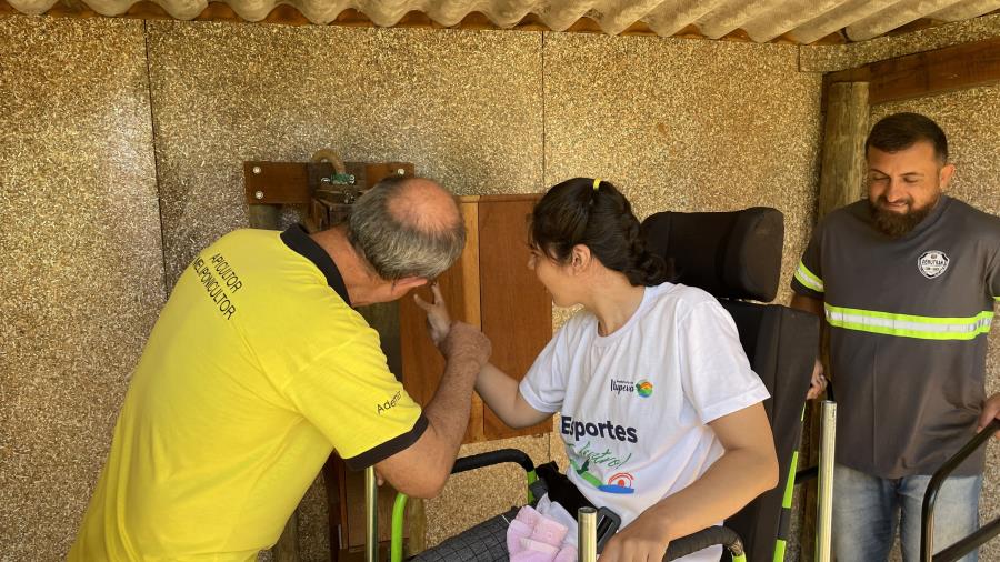 Prefeitura e Apiário Nona Emília promovem passeio inclusivo