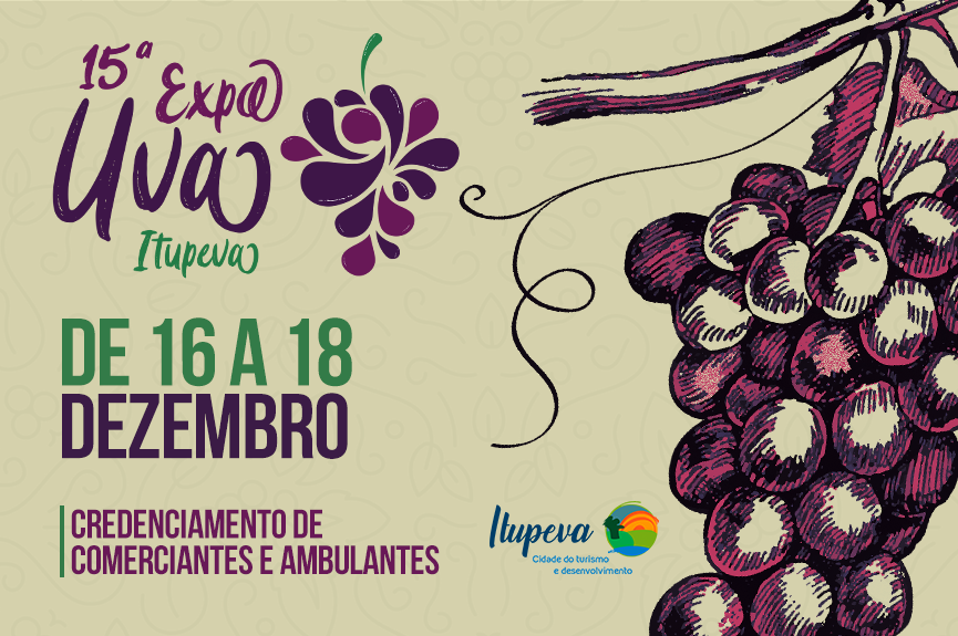 Prefeitura inicia credenciamento de comerciantes e ambulantes para a Expo Uva