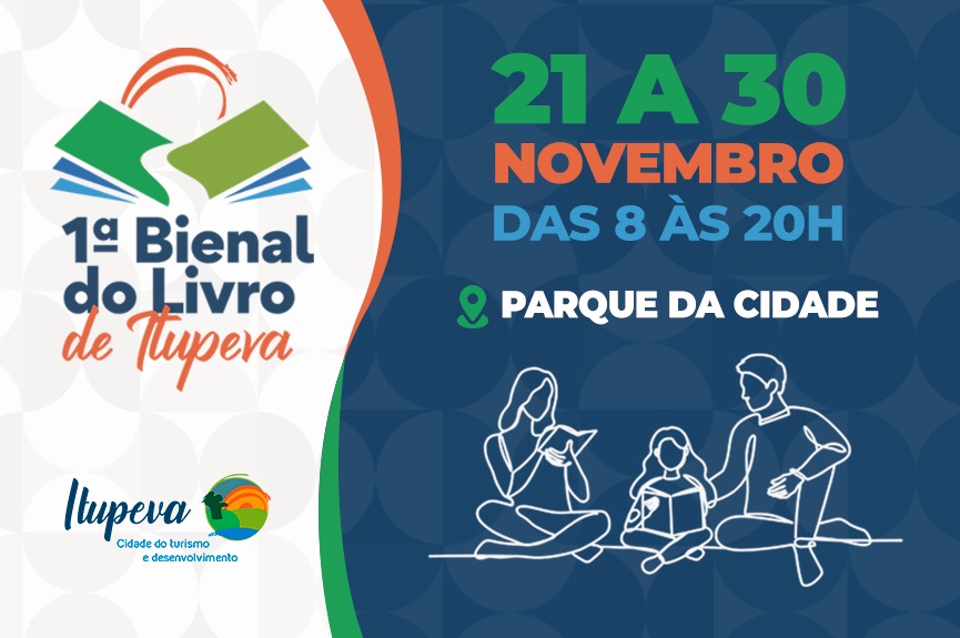Em iniciativa pioneira, Itupeva realiza a 1ª Bienal do Livro