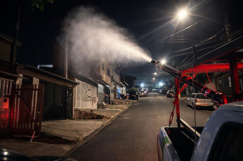 Saúde intensifica ações de nebulização como reforço contra o Aedes