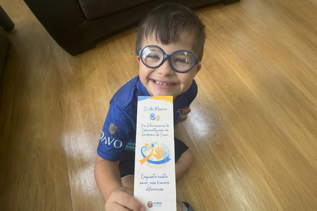 Prefeitura de Itupeva promove ação de conscientização sobre a Síndrome de Down