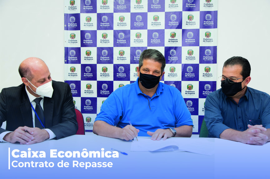 Contrato de repasse é assinado com a Caixa para pavimentação de sétimo trecho de via