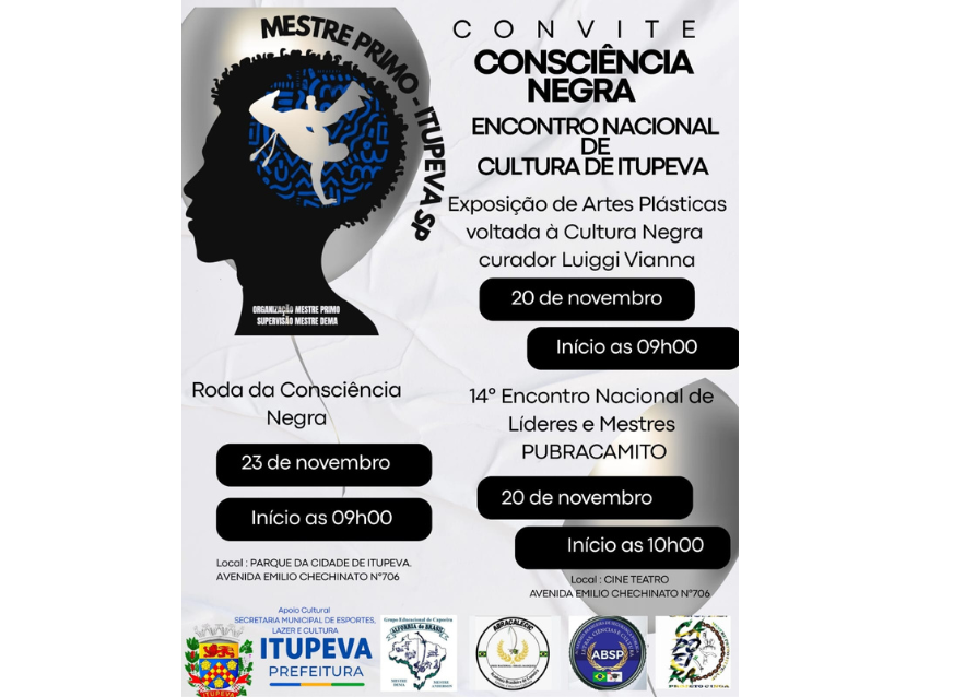 Itupeva celebra a Consciência Negra com arte, cultura e tradição popular
