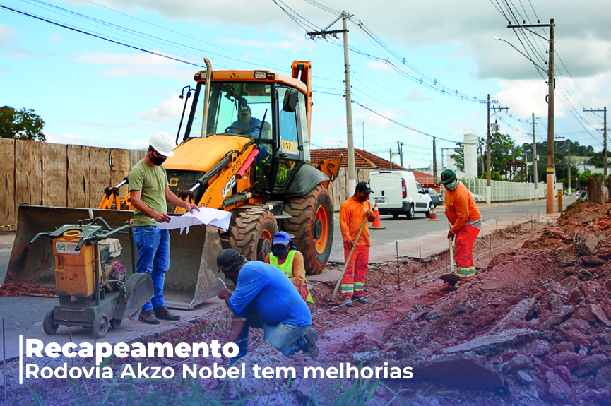 Prefeitura executa serviços para melhorar acesso de moradores e turistas