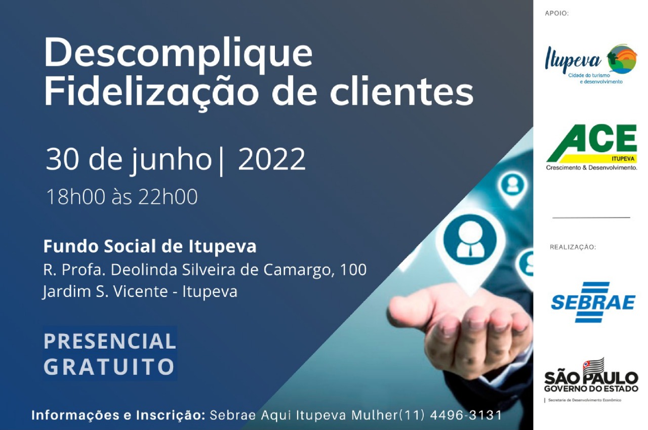 Em parceria com a Prefeitura, Sebrae abre inscrição gratuita para o curso  Descomplique, Notícias