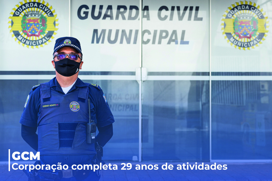 Guarda Civil Municipal celebra 29 anos; primeiro GM recorda trajetória da corporação