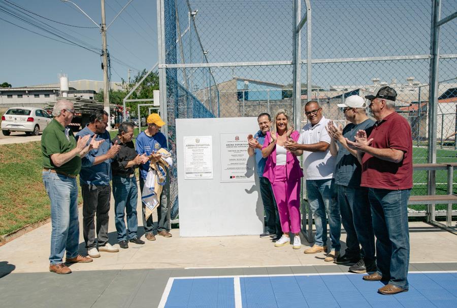 Prefeitura entrega Nova Arena Esportiva no Jardim Boa Esperança
