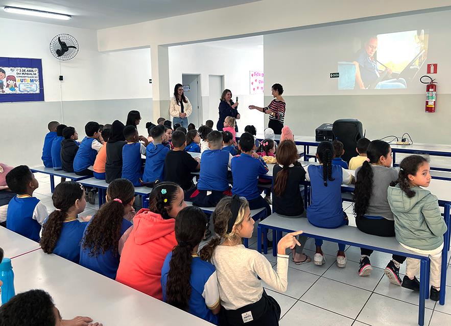 Projeto “Tombini na Escola” leva educação no trânsito para alunos da rede municipal de Itupeva