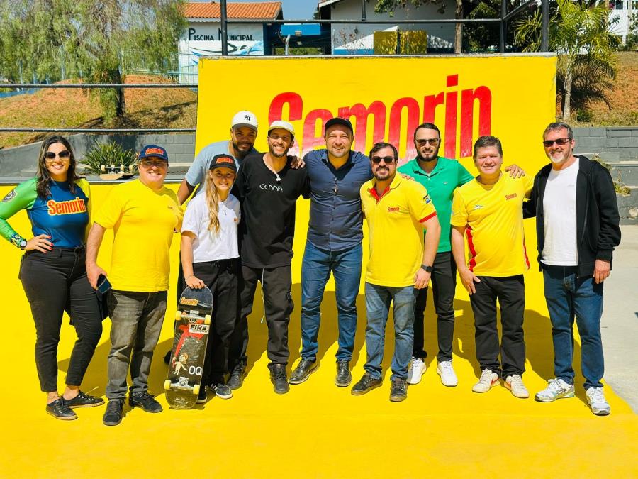 Com parceria da iniciativa privada, evento marca revitalização do half-pipe da pista de skate de Itupeva