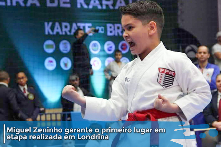 Carateca de Itupeva é ouro em Etapa do Campeonato Brasileiro