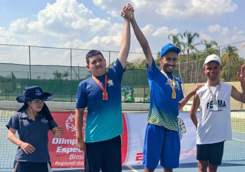 Atletas do PEPT conquistam novas medalhas na 2ª Etapa do Circuito Paulista de Tênis das Olimpíadas Especiais Brasil