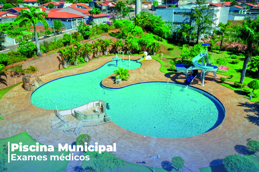 Agendamentos para exames médicos da Piscina Municipal começam na segunda-feira (27)