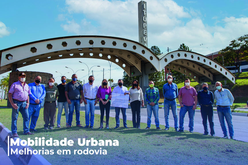 Prefeito em exercício detalha investimentos em rodovia que interliga Itupeva a Jundiaí