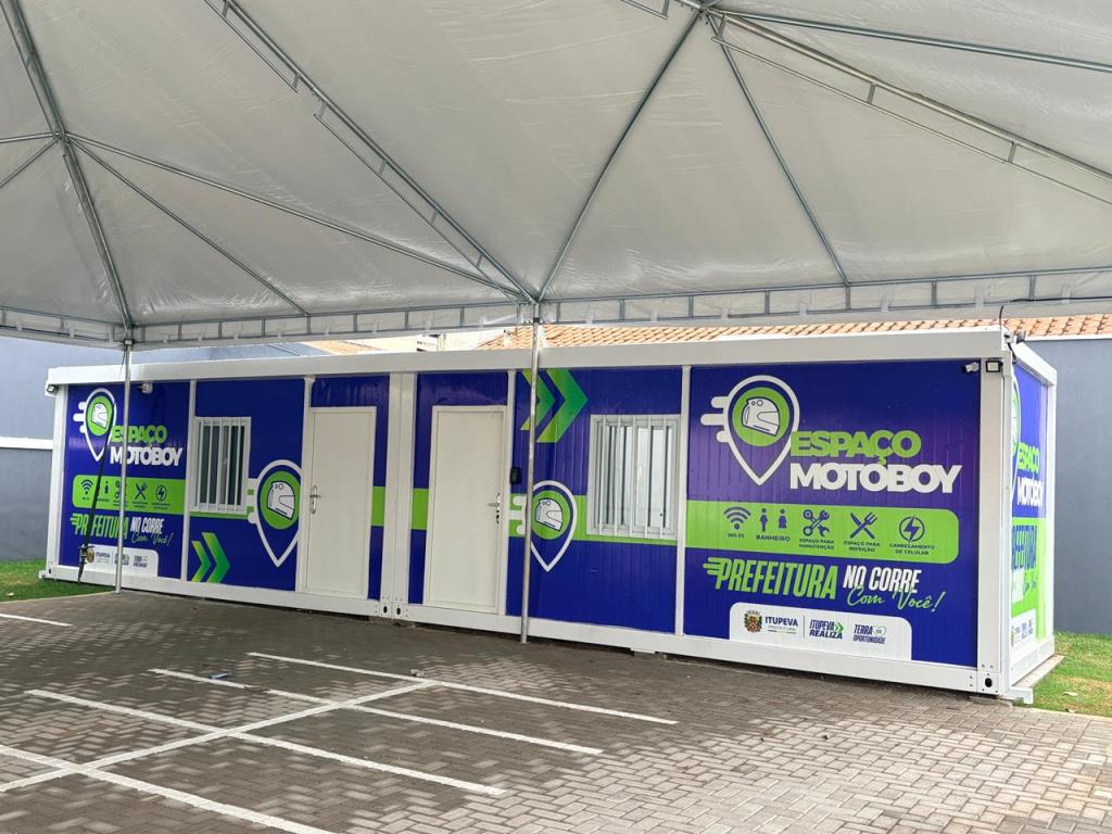 Base de Apoio aos Motoboys e Motogirls será entregue neste sábado (27)