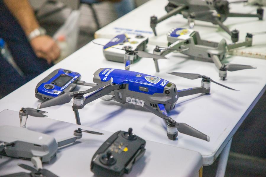 GCM dá curso de condução de drone para corporações da região