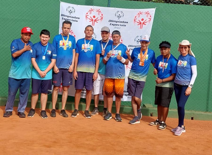 Atletas do PEPT conquistam medalhas na 1ª Etapa do Circuito Paulista de Tênis das Olimpíadas Especiais Brasil