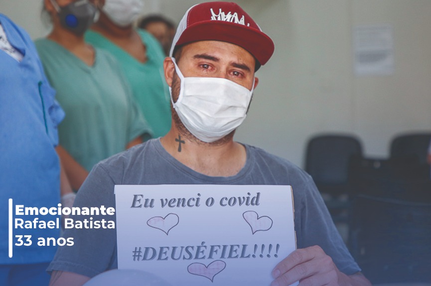 Moradores de Itupeva celebram a vida e recebem alta hospitalar após vencerem a Covid-19