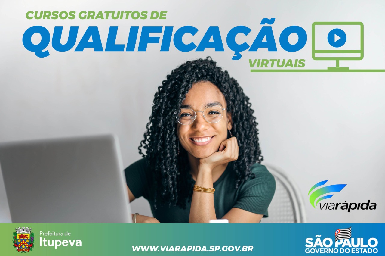 Governo de São Paulo e Prefeitura de Itupeva disponibilizam cursos de qualificação profissional gratuitos