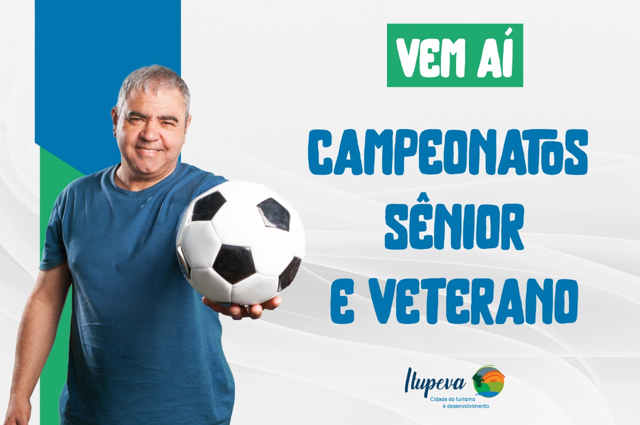 Prefeitura abre inscrição para campeonato veterano de futsal e sênior de futebol