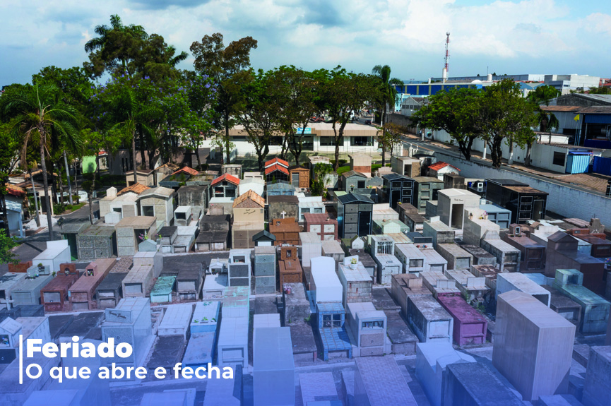 Confira o horário de funcionamento dos serviços públicos entre quinta (28) e terça (2)