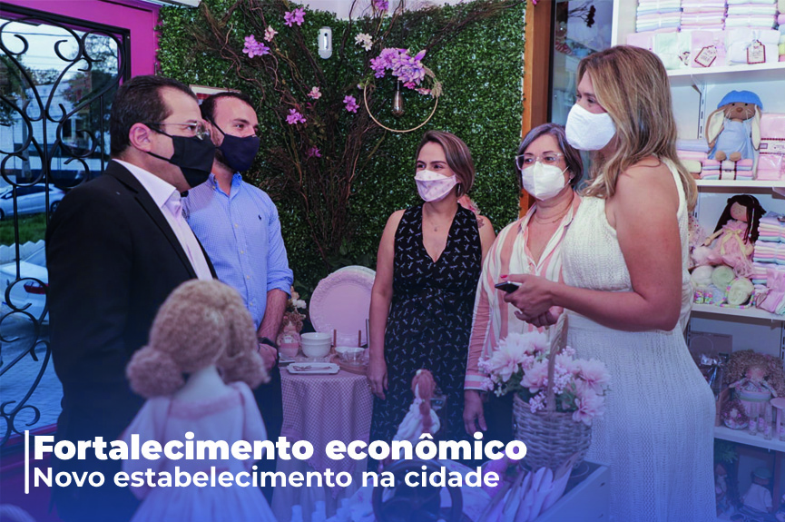 Vice-prefeito e secretário prestigiam inauguração do Atelier Coração de Pano
