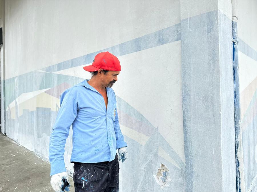 Terminal rodoviário receberá pintura e artista de Itupeva prepara novas ilustrações