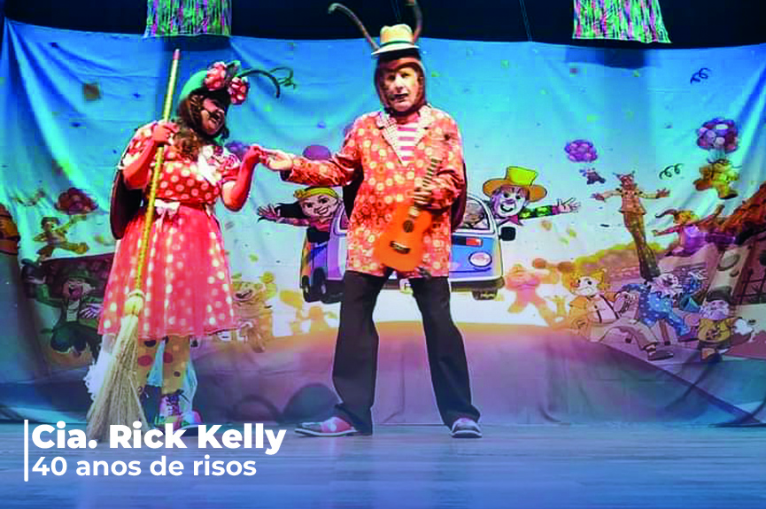 ‘40 anos de riso’: Cia. Rick Kelly faz apresentação em Itupeva contando a trajetória