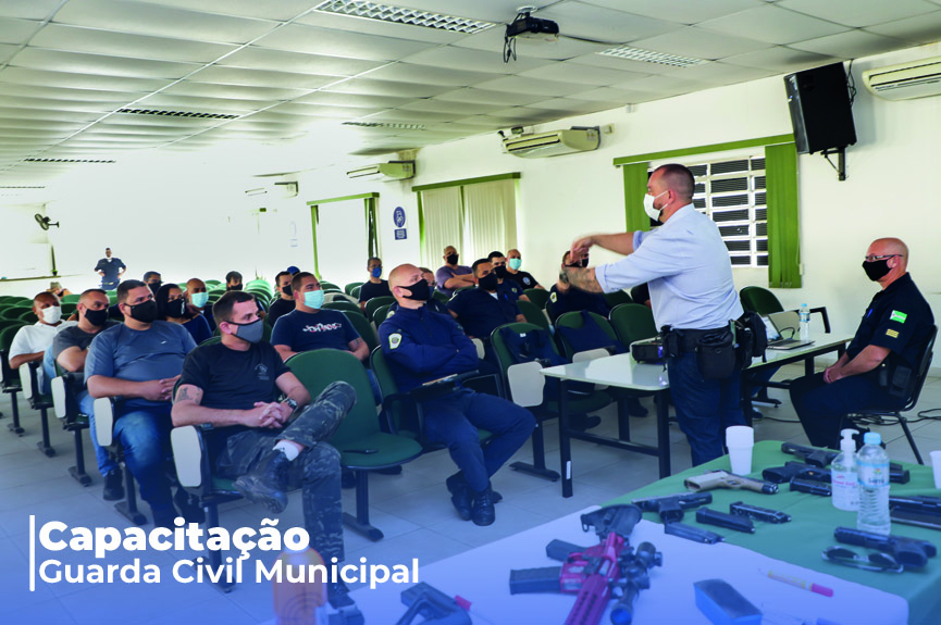 Guarda Civil Municipal participa de curso de combate a curta distância