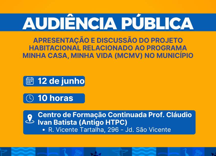 Prefeitura realiza audiência pública sobre projeto habitacional do Minha Casa, Minha Vida em Itupeva