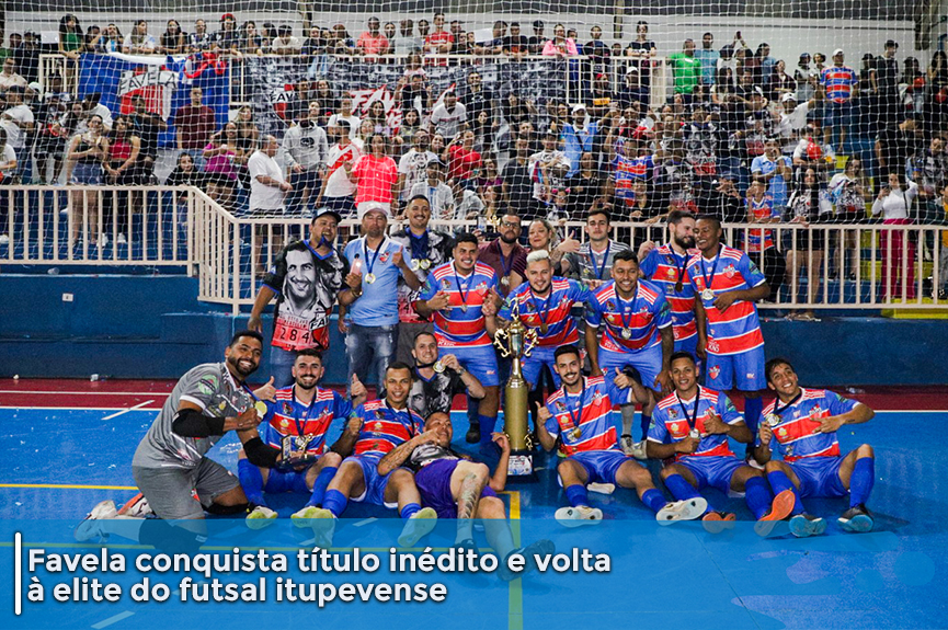Favela vence o América e conquista título da 2ª Divisão de Futsal de Itupeva