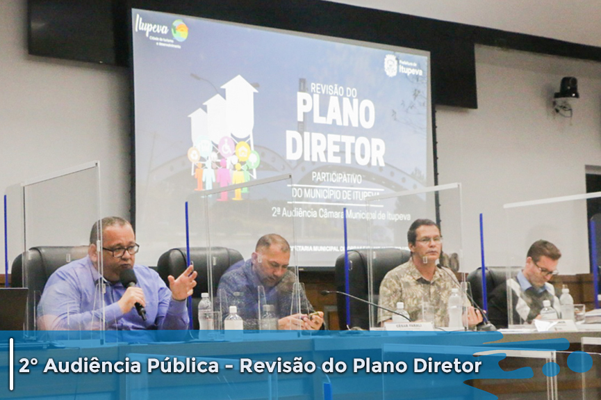 2ª Audiência Pública de Revisão do Plano Diretor é marcada por participação popular