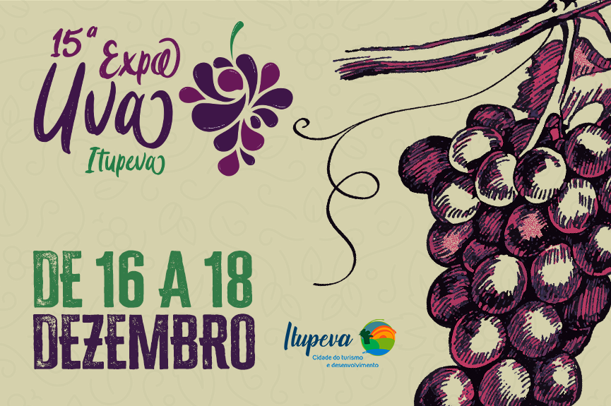 Inscrições para leilão de uvas, expositores e produtores na Expo Uva estão abertas
